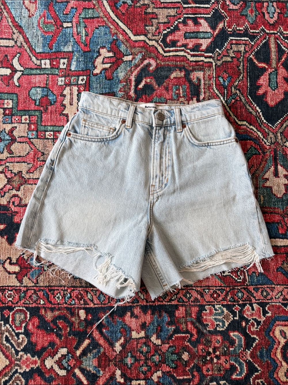 NWOT Reformation Jean Shorts